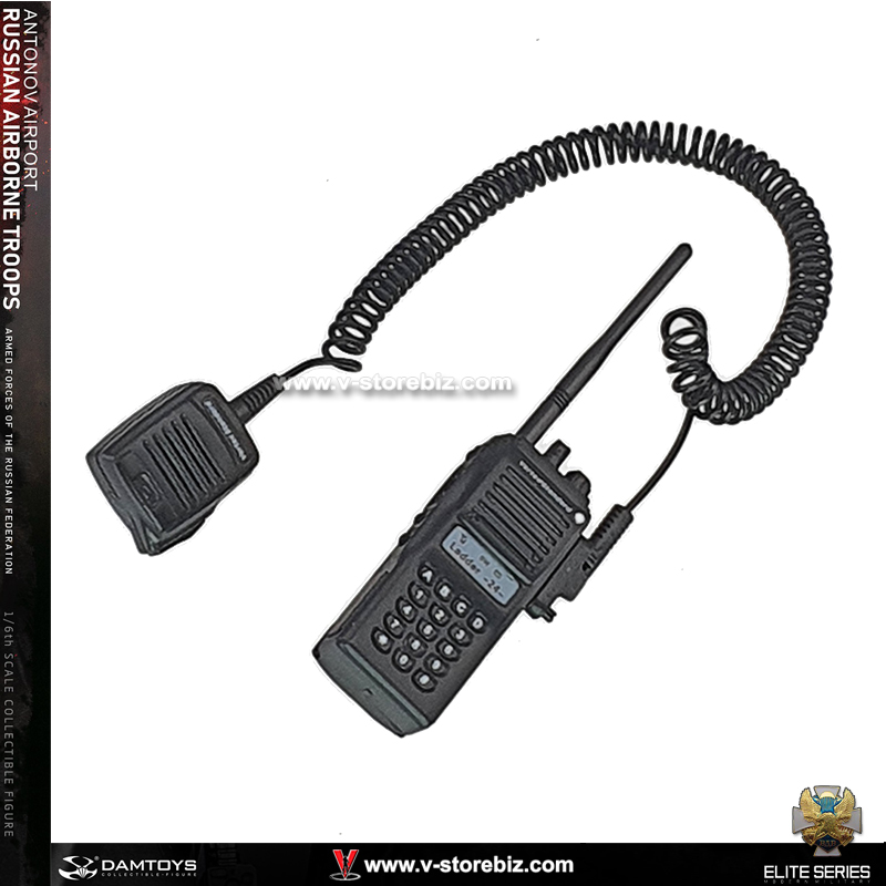 DAM 78105 Russian Airborne Troops VX Radio with Handheld Mic