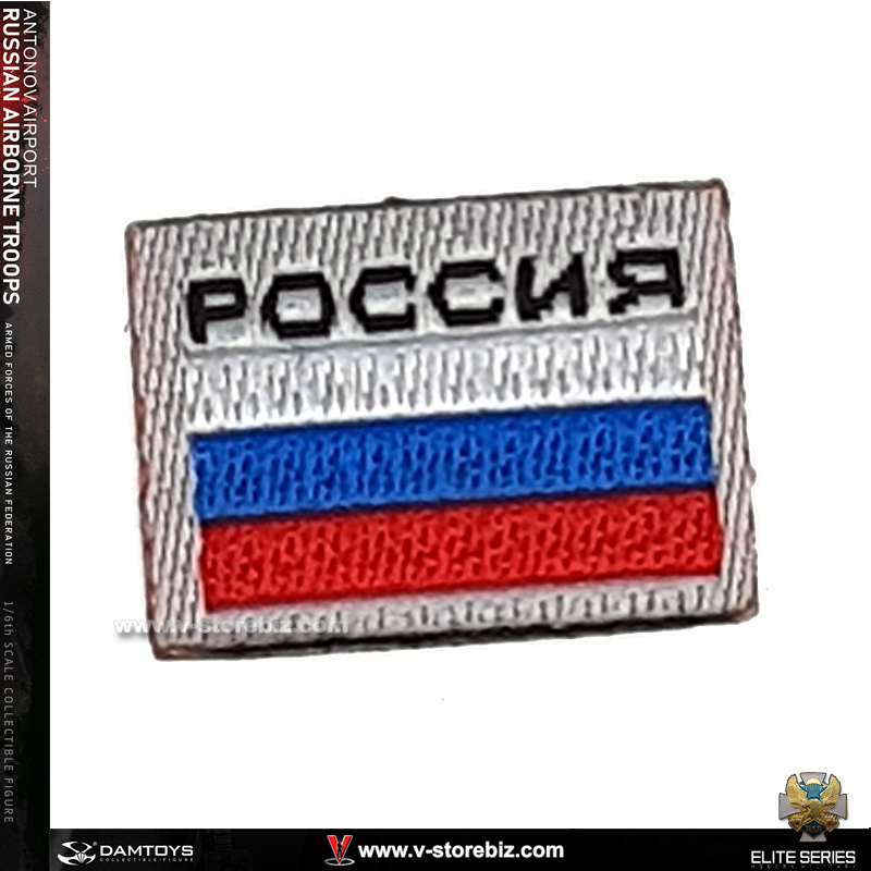DAM 78105 Russian Airborne Troops Flag & Ribbon Patch