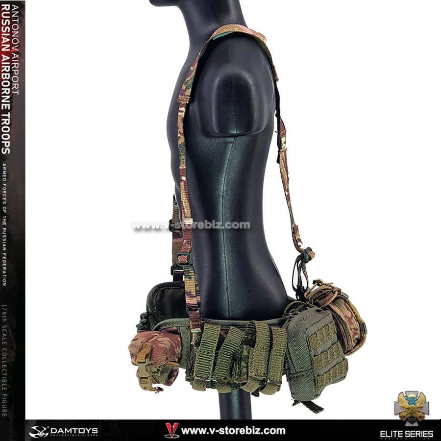 DAM 78105 Russian Airborne Troops Battle Belt & Pouches