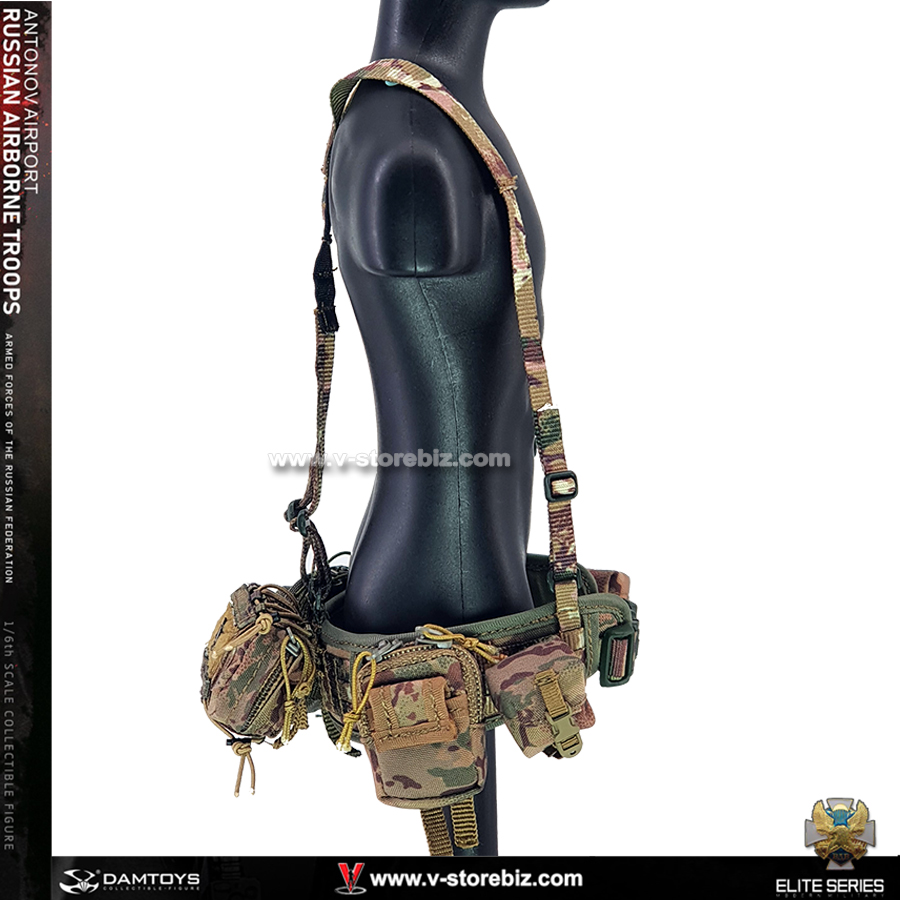 DAM 78105 Russian Airborne Troops Battle Belt & Pouches
