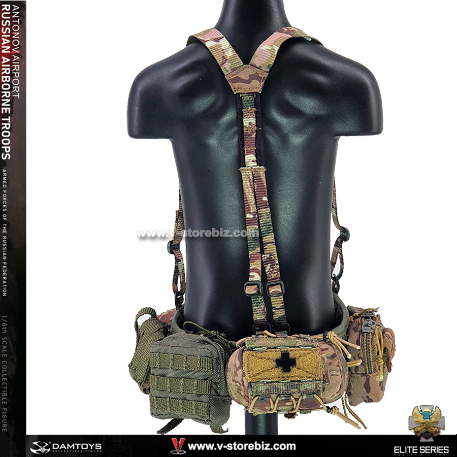 DAM 78105 Russian Airborne Troops Battle Belt & Pouches