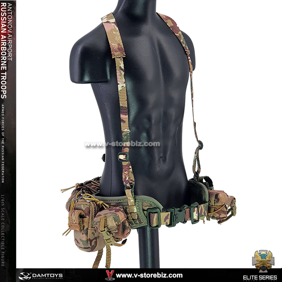 DAM 78105 Russian Airborne Troops Battle Belt & Pouches