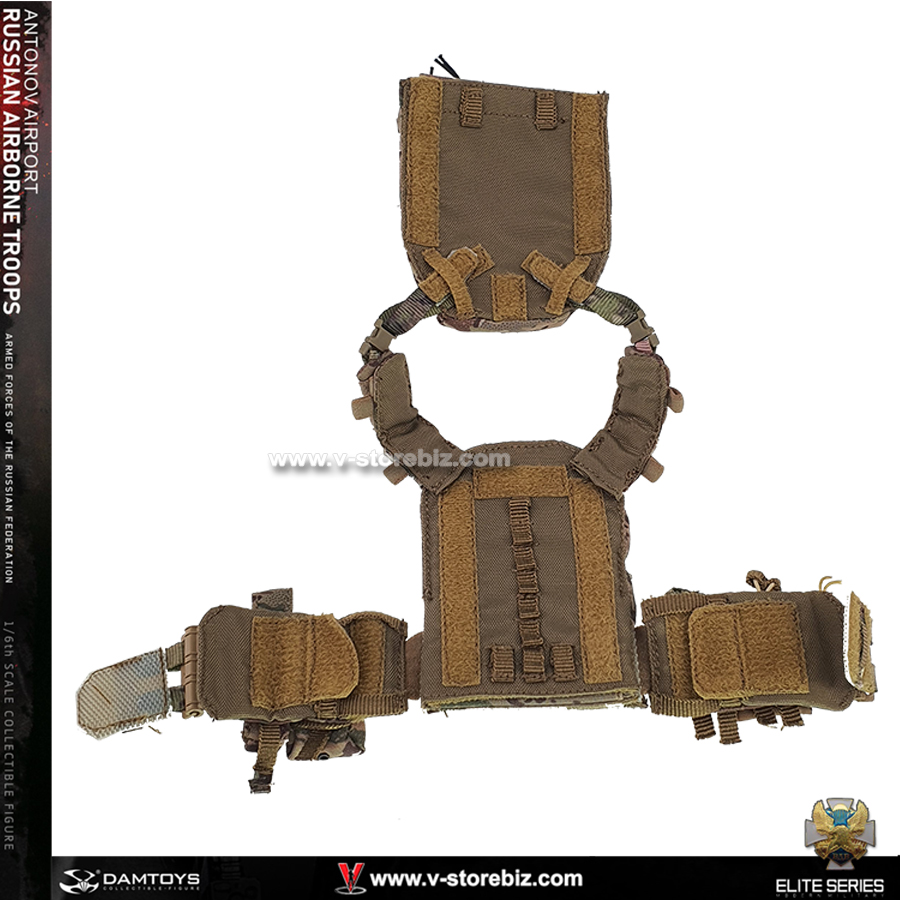 DAM 78105 Russian Airborne Troops Atom Body Armor & Pouches
