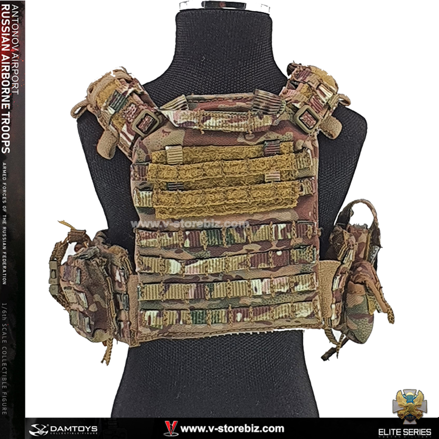 DAM 78105 Russian Airborne Troops Atom Body Armor & Pouches