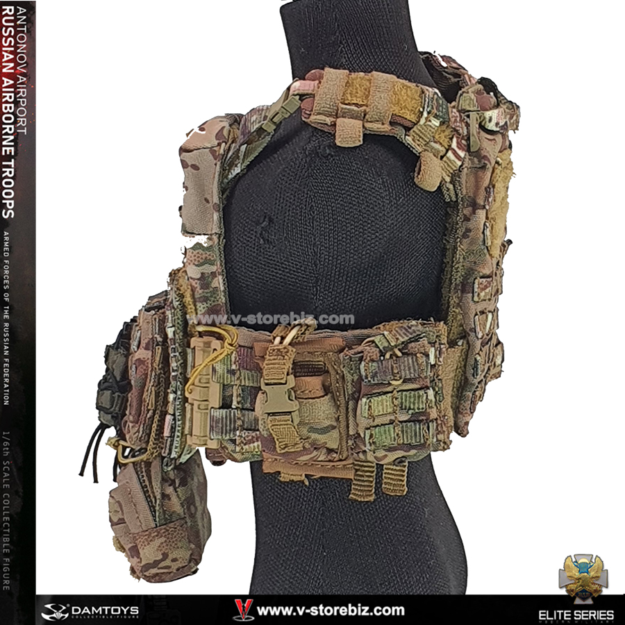 DAM 78105 Russian Airborne Troops Atom Body Armor & Pouches