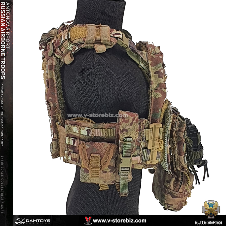 DAM 78105 Russian Airborne Troops Atom Body Armor & Pouches