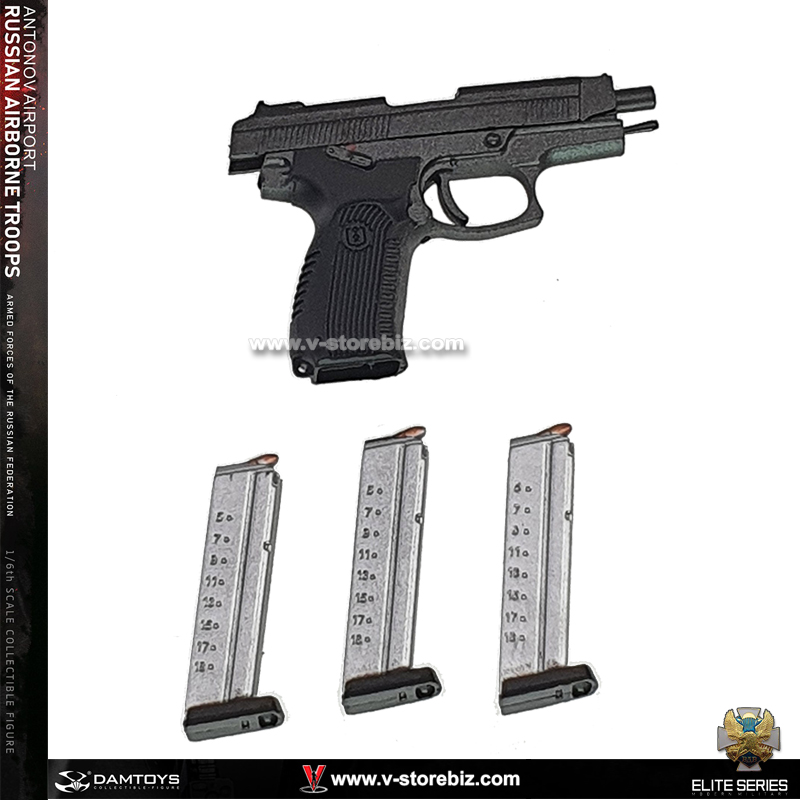 DAM 78105 Russian Airborne Troops YARYGIN PYa Pistol & Holster