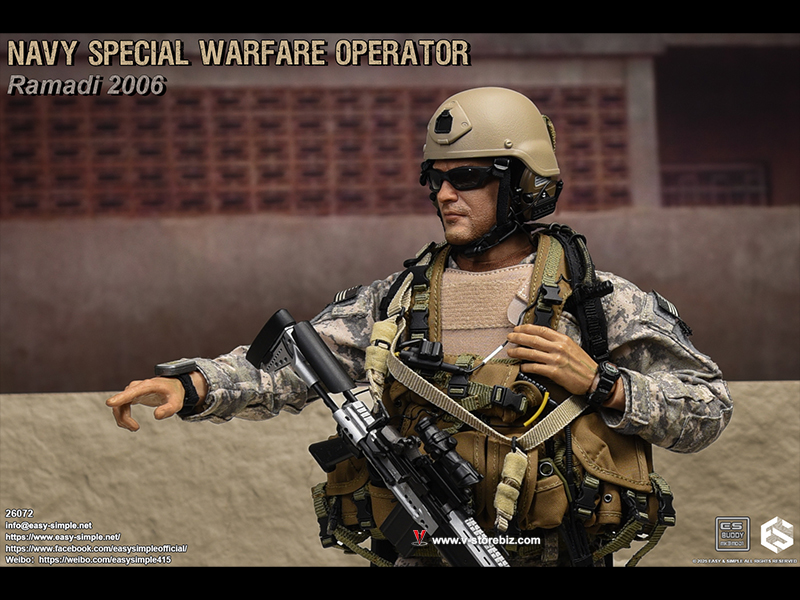 E&S 26072 NAVY SPECIAL WARFARE OPERATOR Ramadi 2006