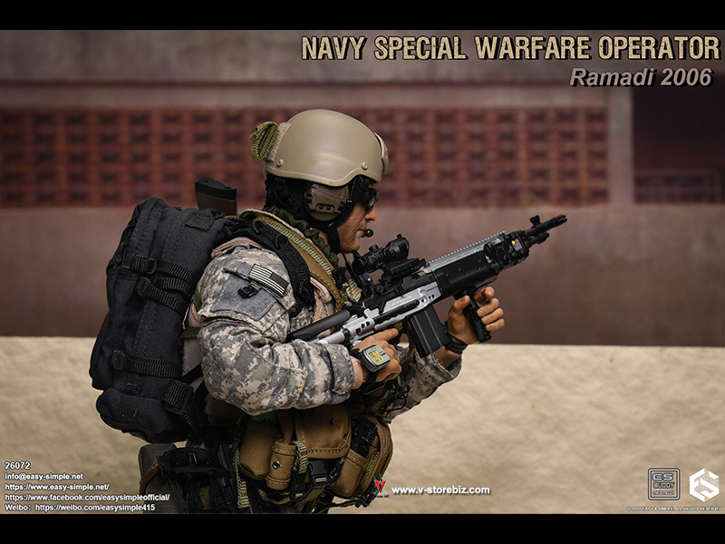 E&S 26072 NAVY SPECIAL WARFARE OPERATOR Ramadi 2006