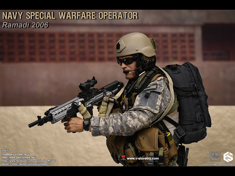 E&S 26072 NAVY SPECIAL WARFARE OPERATOR Ramadi 2006