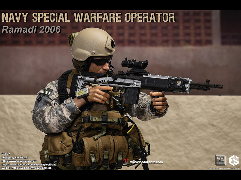 E&S 26072 NAVY SPECIAL WARFARE OPERATOR Ramadi 2006