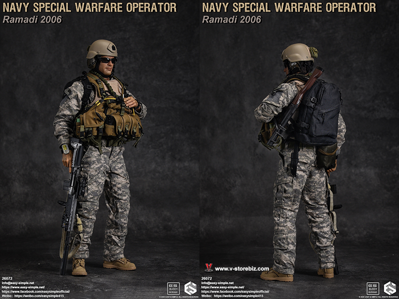 E&S 26072 NAVY SPECIAL WARFARE OPERATOR Ramadi 2006