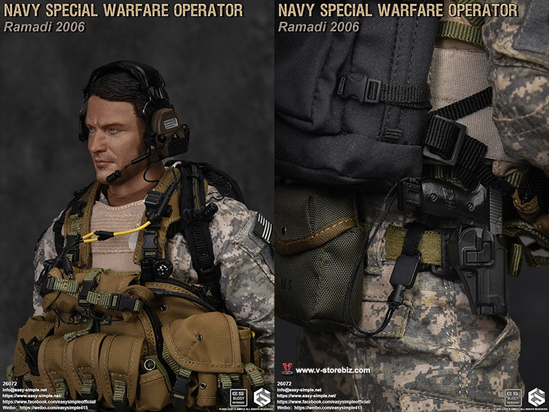 E&S 26072 NAVY SPECIAL WARFARE OPERATOR Ramadi 2006