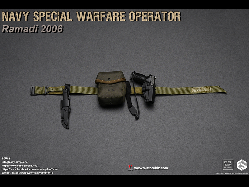 E&S 26072 NAVY SPECIAL WARFARE OPERATOR Ramadi 2006