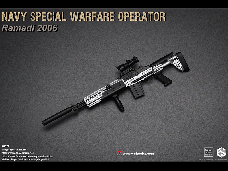 E&S 26072 NAVY SPECIAL WARFARE OPERATOR Ramadi 2006