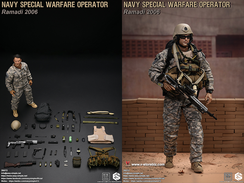 E&S 26072 NAVY SPECIAL WARFARE OPERATOR Ramadi 2006