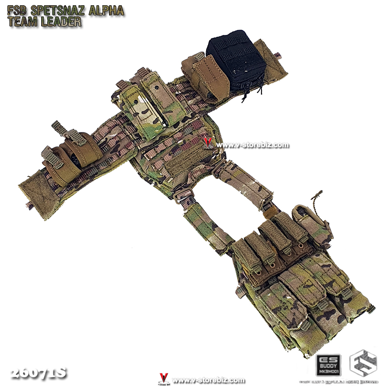 E&S 26071S FSB ALPHA SPETSNAZ DCS Plate Carrier & Pouches