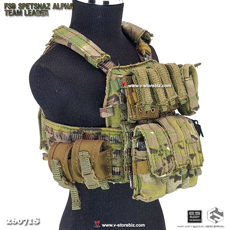 E&S 26071S FSB ALPHA SPETSNAZ DCS Plate Carrier & Pouches