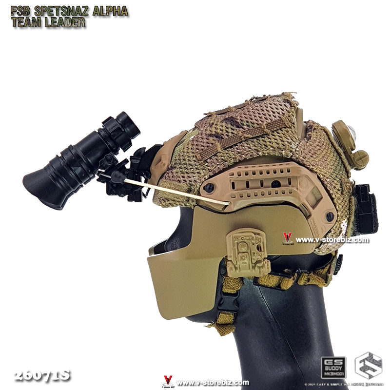 E&S 26071S FSB ALPHA SPETSNAZ Airframe Helmet & NVG