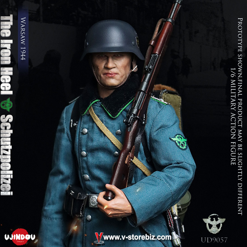 UJINDOU UD9057 The Iron Heel-WWII German Schutzpolizei Warsaw 1944