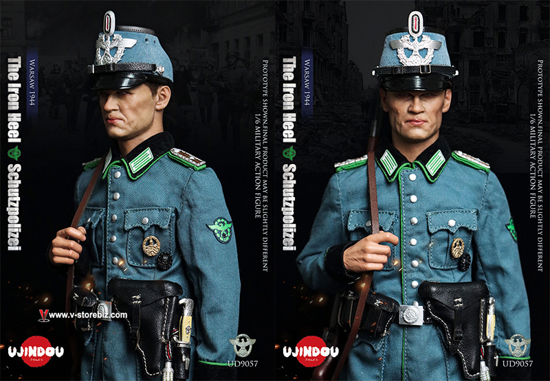 UJINDOU UD9057 The Iron Heel-WWII German Schutzpolizei Warsaw 1944