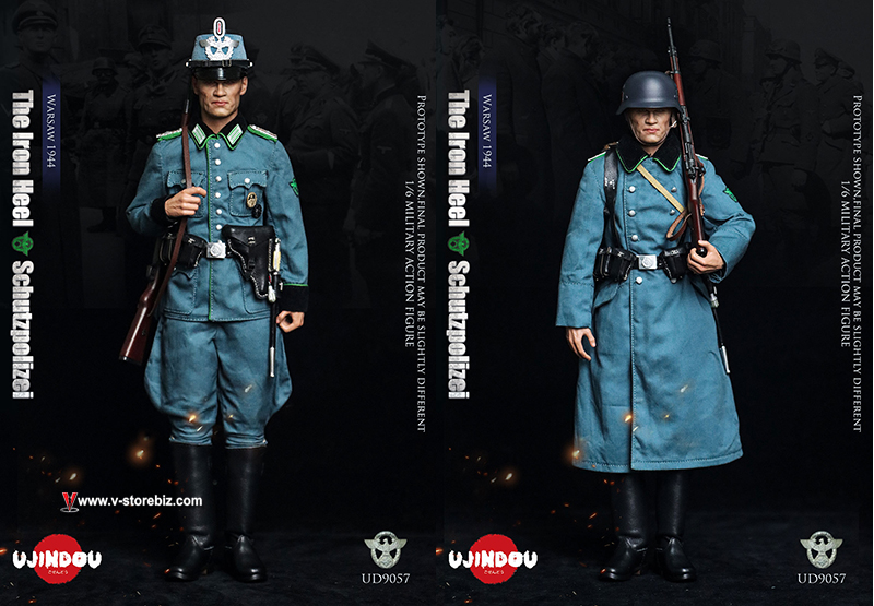 UJINDOU UD9057 The Iron Heel-WWII German Schutzpolizei Warsaw 1944