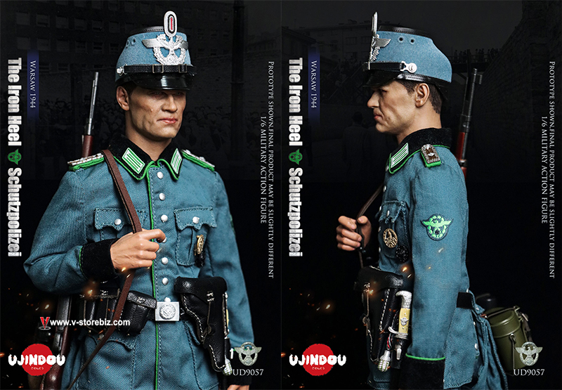 UJINDOU UD9057 The Iron Heel-WWII German Schutzpolizei Warsaw 1944