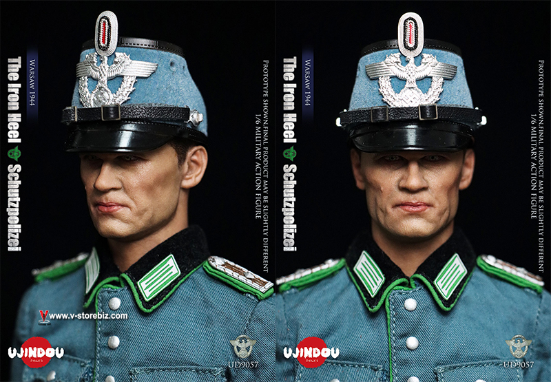 UJINDOU UD9057 The Iron Heel-WWII German Schutzpolizei Warsaw 1944