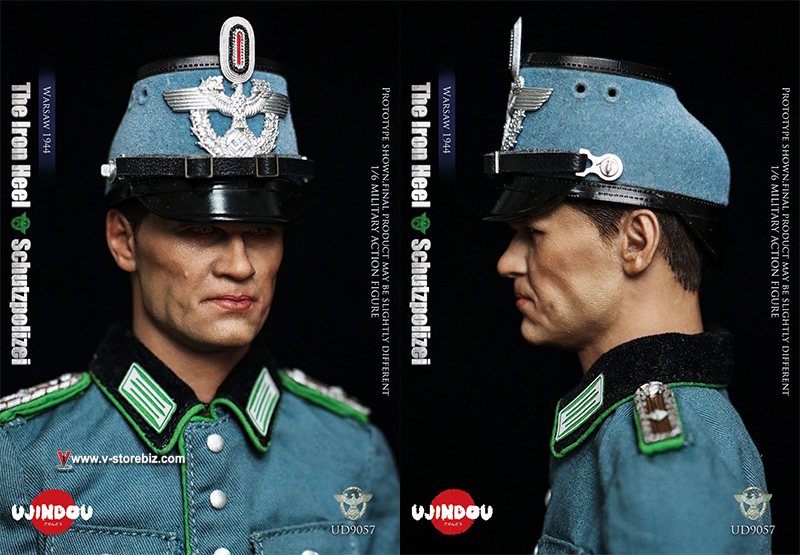 UJINDOU UD9057 The Iron Heel-WWII German Schutzpolizei Warsaw 1944