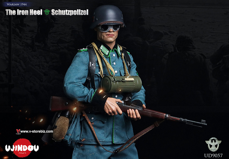 UJINDOU UD9057 The Iron Heel-WWII German Schutzpolizei Warsaw 1944