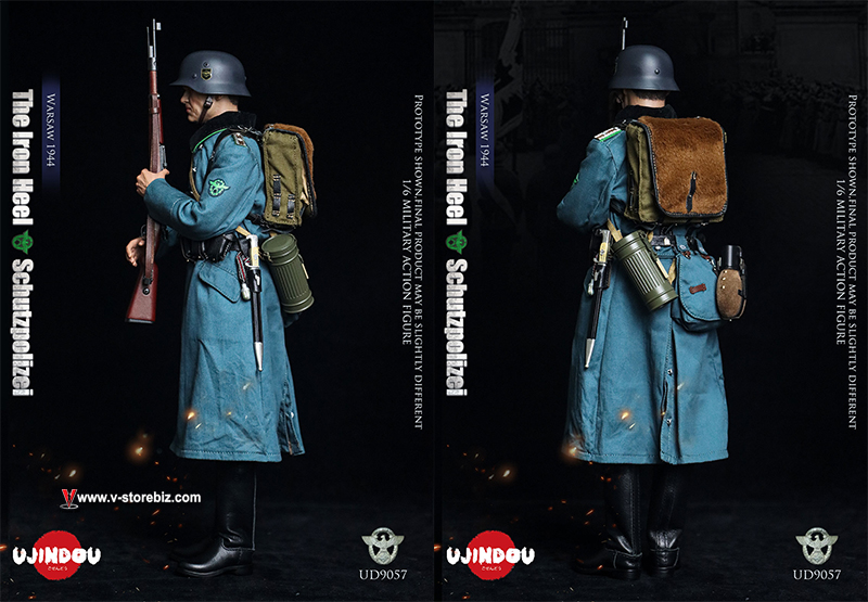 UJINDOU UD9057 The Iron Heel-WWII German Schutzpolizei Warsaw 1944