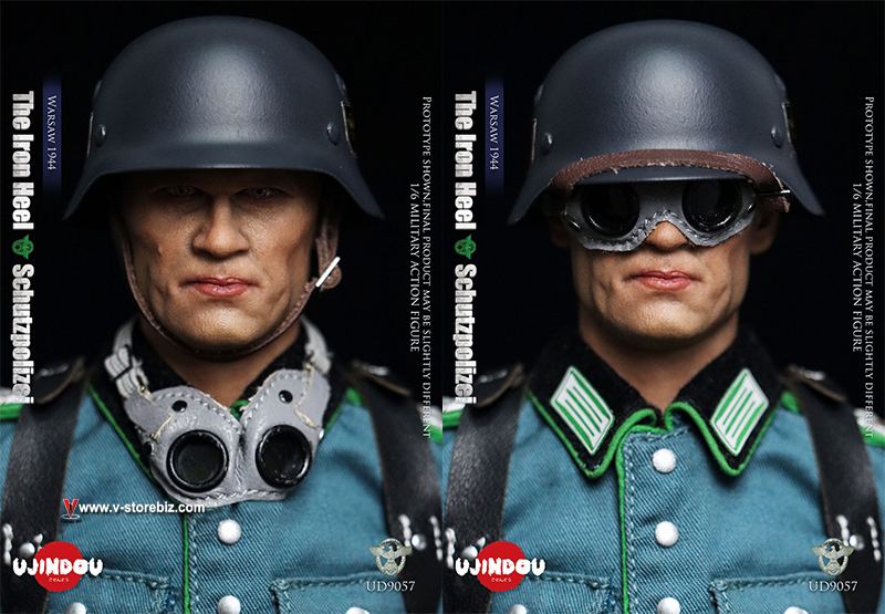 UJINDOU UD9057 The Iron Heel-WWII German Schutzpolizei Warsaw 1944