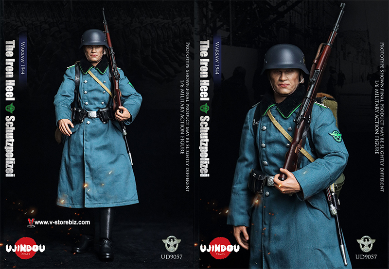 UJINDOU UD9057 The Iron Heel-WWII German Schutzpolizei Warsaw 1944