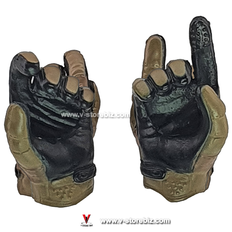 GA1009 BRAVO 7-1 Brown Gloved Hands