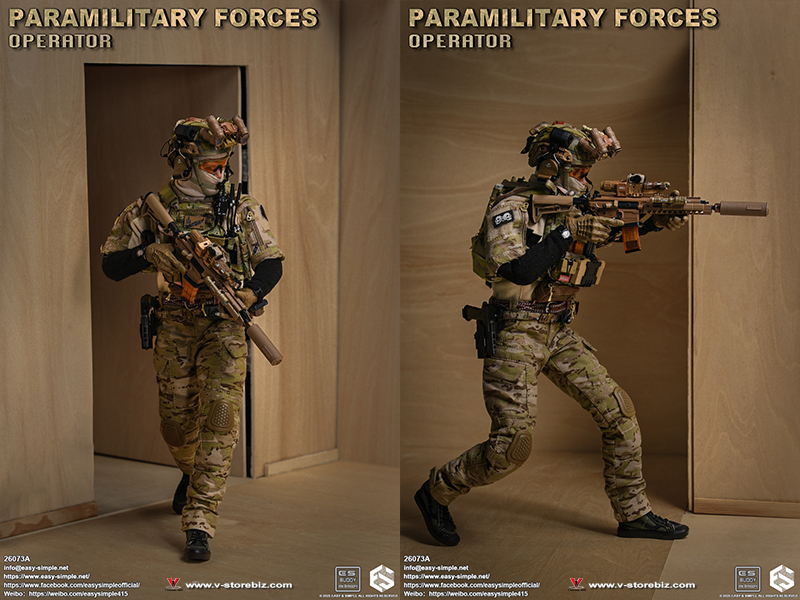 E&S 26073A Paramilitary Forces Operator