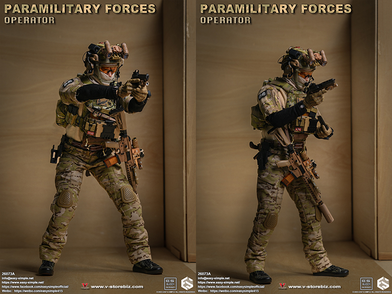 E&S 26073A Paramilitary Forces Operator