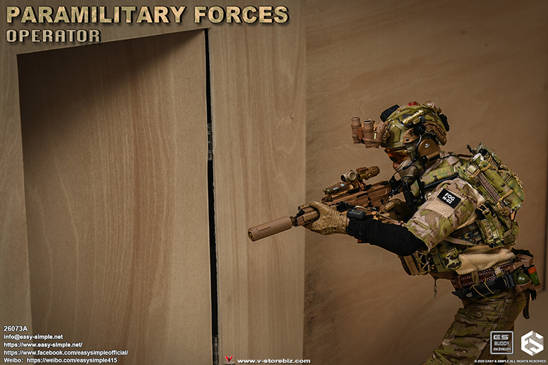 E&S 26073A Paramilitary Forces Operator