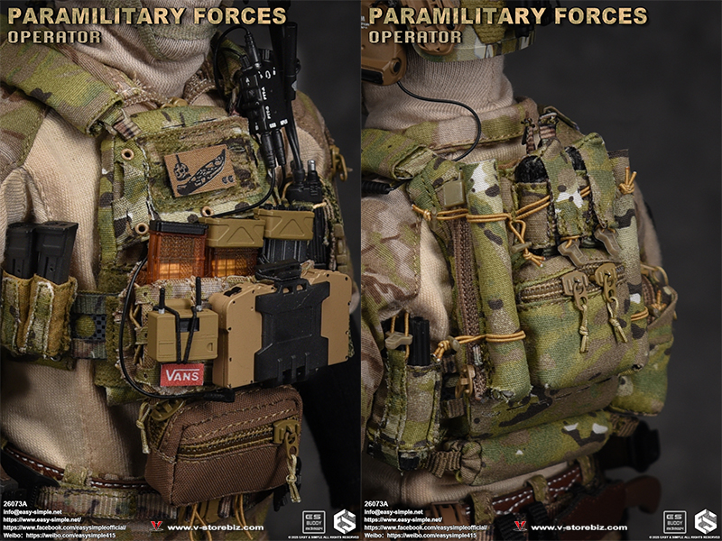 E&S 26073A Paramilitary Forces Operator