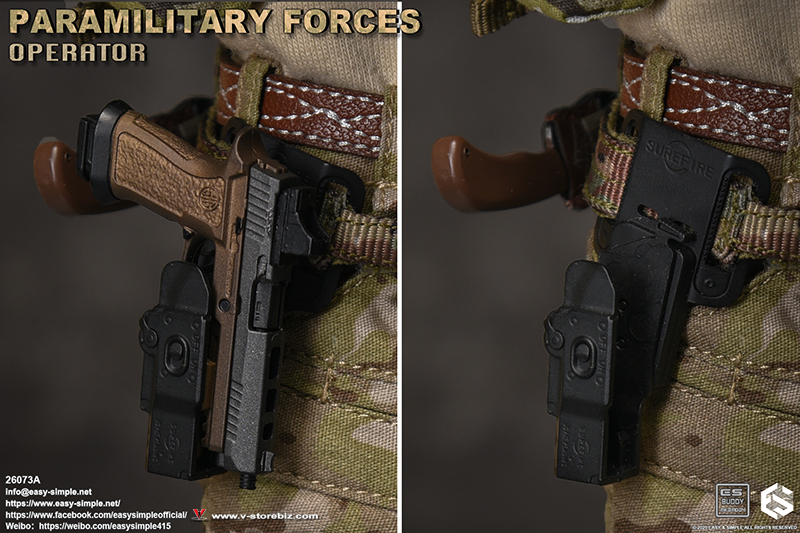 E&S 26073A Paramilitary Forces Operator