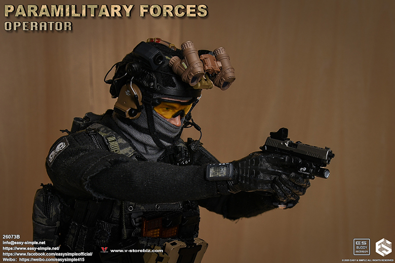 E&S 26073B Paramilitary Forces Operator
