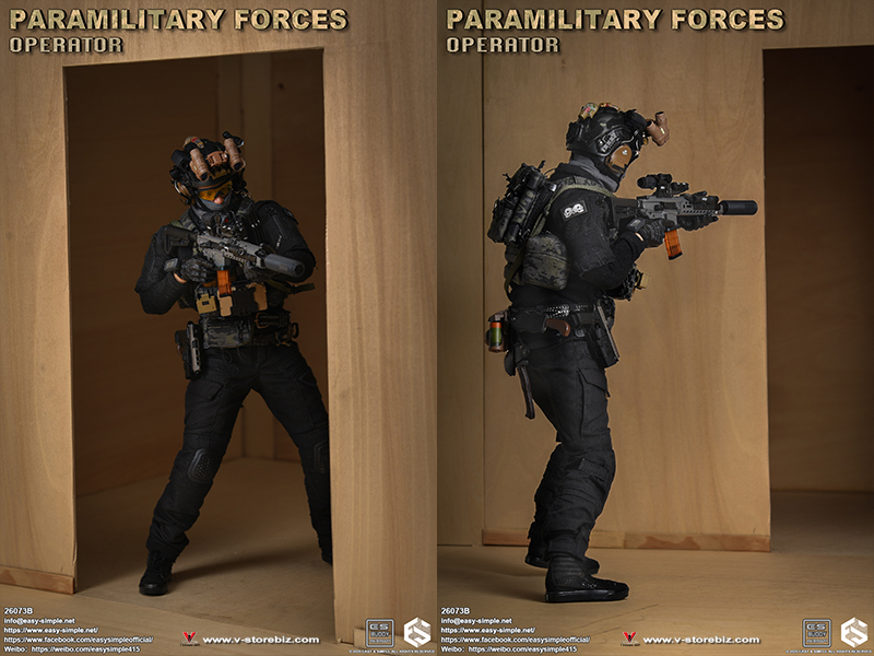 E&S 26073B Paramilitary Forces Operator