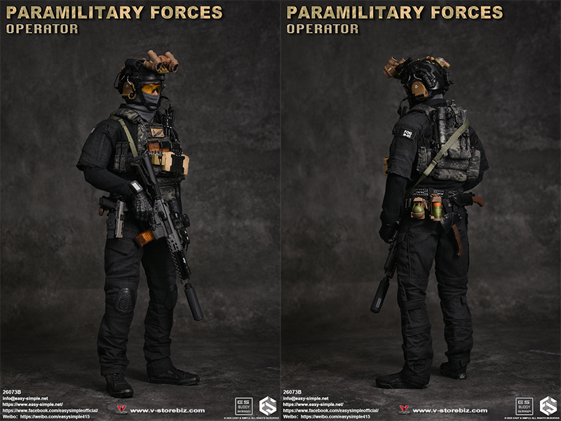 E&S 26073B Paramilitary Forces Operator
