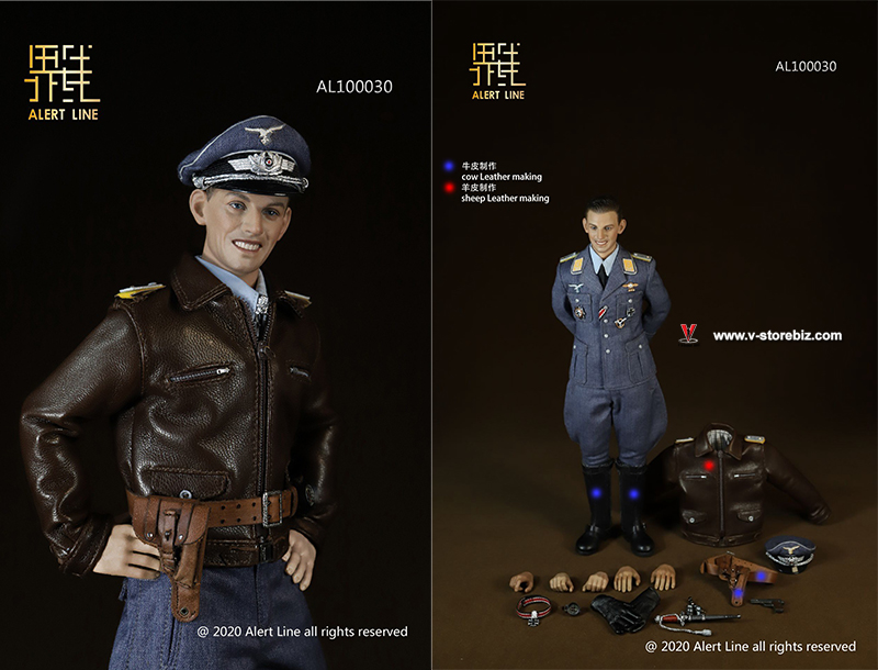 Alert Line AL100030 1/6 WWII Luftwaffe Fighter Ace Alert Line AL100030 1/6 WWII Luftwaffe Fighter Ace