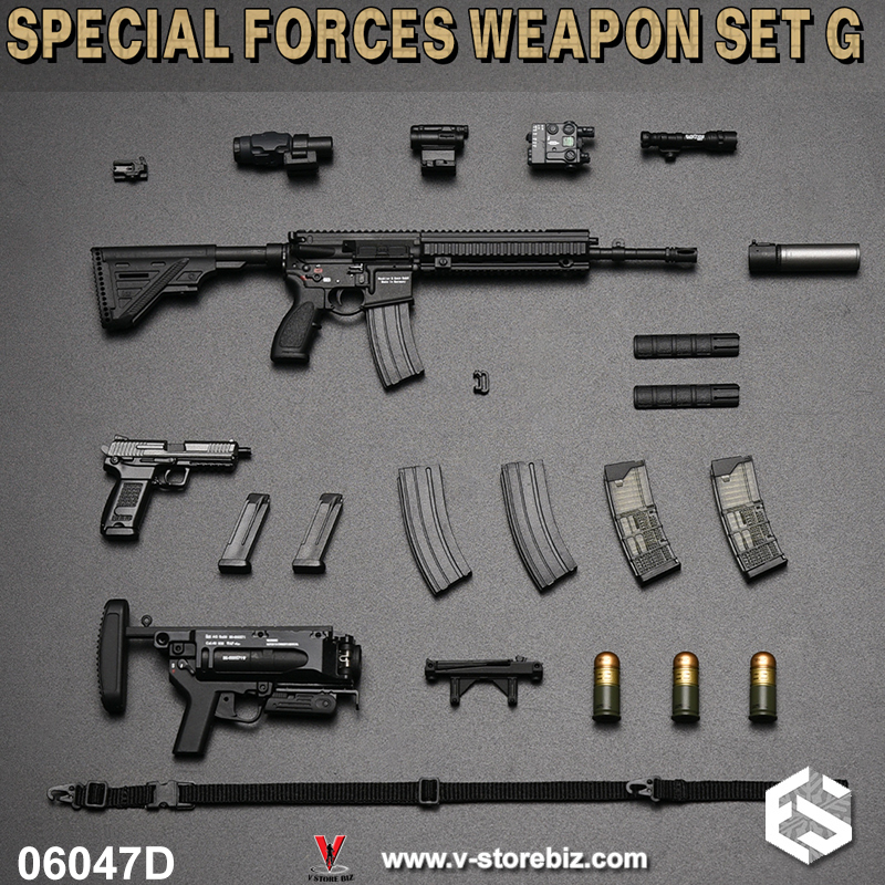 E&S 06047 SF Weapon Set G - Type D E&S 06047 SF Weapon Set G - Type D