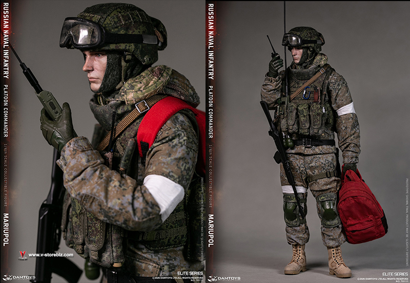 DAM 78111 Russian Naval Infantry Commander Mariupol