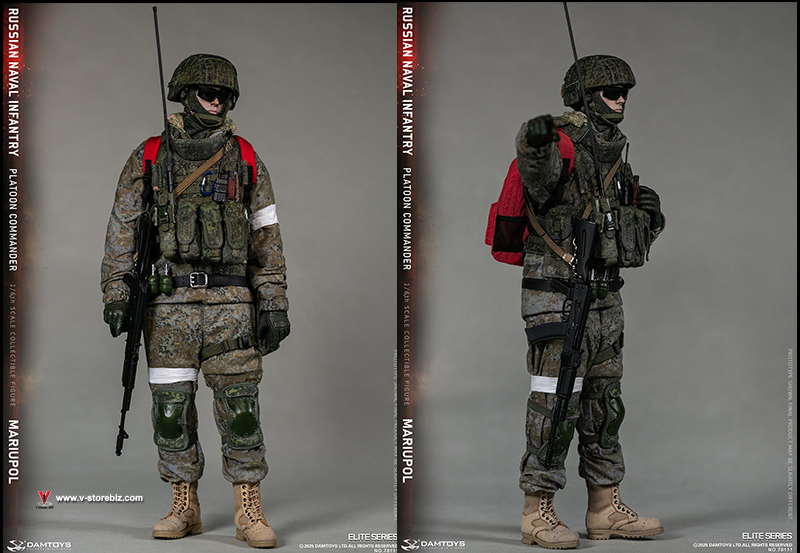 DAM 78111 Russian Naval Infantry Commander Mariupol