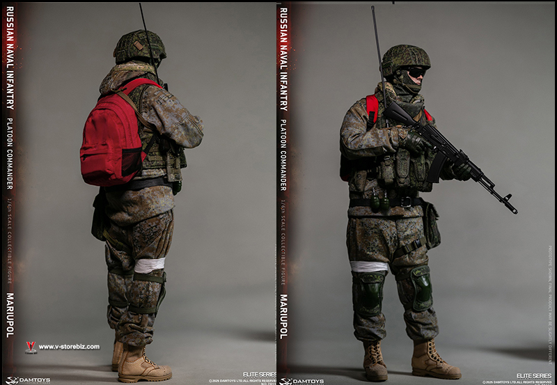 DAM 78111 Russian Naval Infantry Commander Mariupol