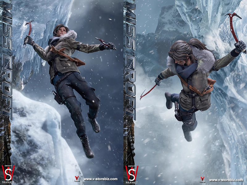 SWTOYS FS077B Miss Croft Battle Damage Ver.