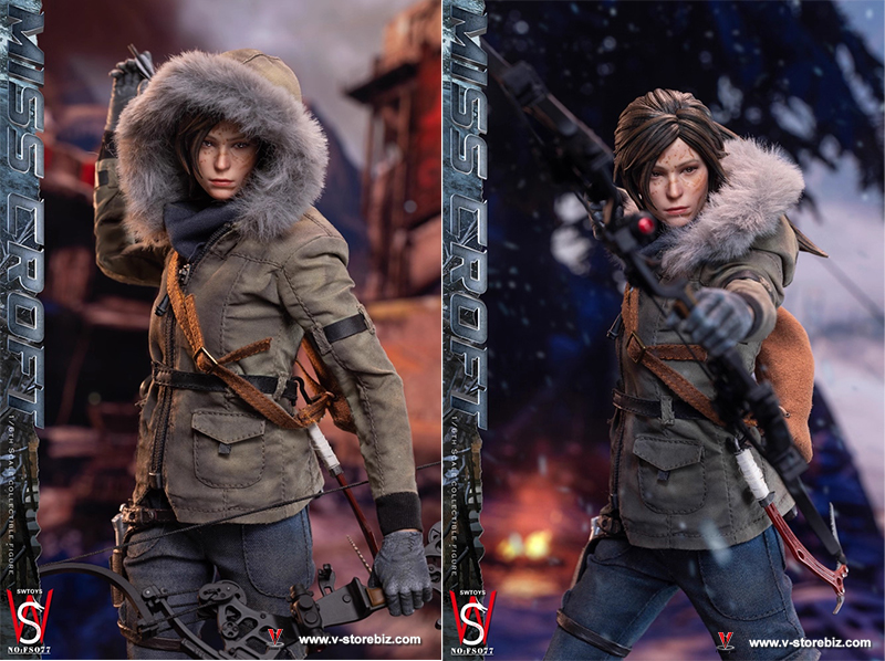 SWTOYS FS077B Miss Croft Battle Damage Ver.