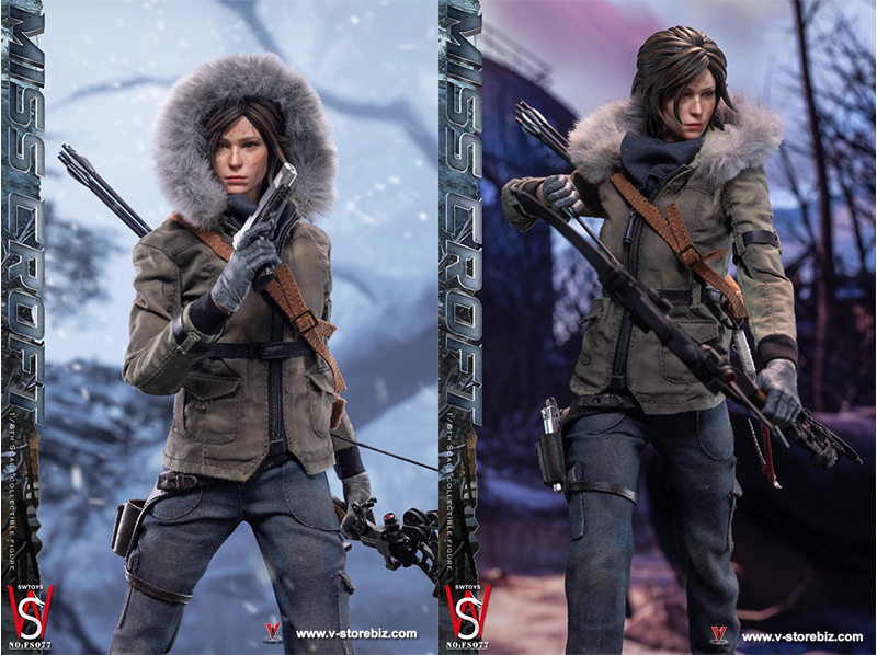 SWTOYS FS077B Miss Croft Battle Damage Ver.